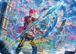 G'raha Tia, Scion Reborn Art Card (19) (Gold-Stamped Signature) - Art Series: Fi - Image 1