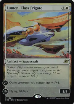 Lumen-Class Frigate - FOIL - R Edge of Eternities 25 - MTG - Image 1