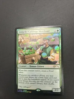 Unlucky Cabbage Merchant Unique and Miscellaneous Promos Foil - Image 1