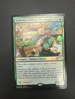 Unlucky Cabbage Merchant Unique and Miscellaneous Promos Foil - Image 4