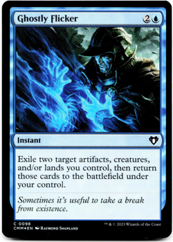 Ghostly Flicker (FOIL) - [Commander Masters] Magic MTG NM 💧 - Image 3