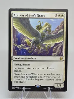Archon of Sun's Grace X1 THB MTG Theros Beyond Death - Image 1