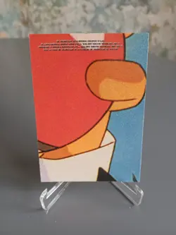 TOPPS Pokemon Card The First Movie Sticker & Puzzle Card 11 Caterpie Evolutions - Image 2