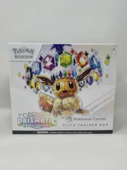 Prismatic Evolutions Pokemon Center Elite Trainer Box ETB New & Sealed ✅ - Image 1