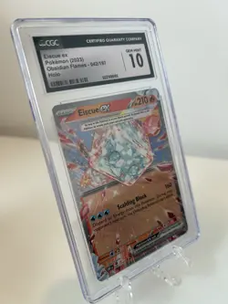 Eiscue ex Obsidian Flames 042/197 Holo CGC 10 Pokemon Card - Image 2