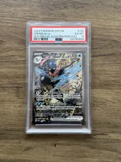 Pokemon TCG Greninja EX Shrouded Fable 132 Promo | PSA 6 - Image 1