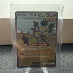 Pokemon Sandy Shocks ex - 250/182 - Special Illustration Rare - NM SV Paradox - Image 1