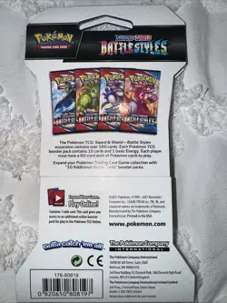 Pokemon Sword & Shield 5 Battle Styles - Sleeved Booster 820650808197 - Image 2