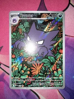 Haunter 027 Mega Evolution Promo Holo Gengar ex Battle Deck Pokemon English NM - Image 2
