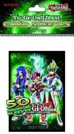 KONAMI YUGIOH ZEXAL Mini DECK PROTECTOR/SLEEVES (Small) 50ct - Image 1