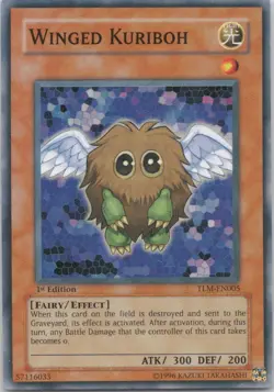 1996 TCG 1st Edition WINGED KURIBOH HOLO RARE #TLM-EN005 - Image 1