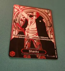 One Piece TCG Shanks OP13 OP09-004 Silver SP 3rd Anniv. Carrying On His Will - Image 3