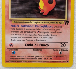 2000 Charmander #50 Team Rocket Regular Pokemon Card Common Spanish - Image 3