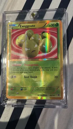 Pokemon Exeggcute Secret Rare Holo Plasma Blast 102/101 TCG Card - Image 1