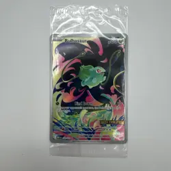 Bulbasaur 133/132 - Mega Evolution - Stamped Promo - Pokemon card - SEALED NM - Image 1