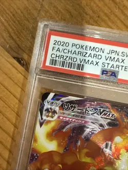 PSA10 Pokemon card Gem Mint Charizard Vmax Starter Set SC 002/021 Japanese - Image 2
