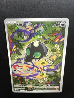 Shroodle 149/132 Me01: Mega Evolution Holo 2025 Pokemon Card NM - Image 2