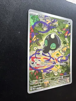 Shroodle 149/132 Me01: Mega Evolution Holo 2025 Pokemon Card NM - Image 4