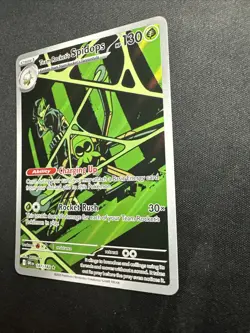 Team Rocket's Spidops 187/182 Sv10: Destined Rivals Holo 2035 Pokemon Card NM - Image 4