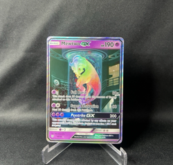 Mewtwo GX 78/73 Secret Rare Shining Legends NM Pokemon Card (Mew Tube) 2017 - Image 1