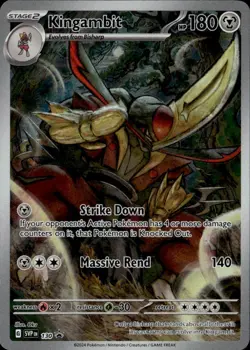 Kingambit Promo SVP SV: Scarlet & Violet Promo Cards 130 LP-NM - Image 1