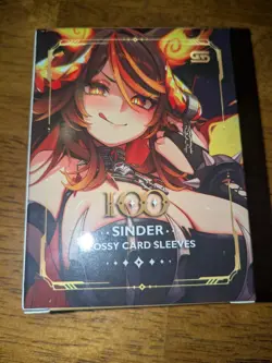 Gamer Supps VCard Elemental Card Sleeves Sinder VTuber Standard - New - Image 1