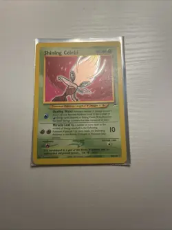 Pokemon TCG Shining Celebi Neo Destiny Holo Card 106/105 Unlimited Rare - Image 1