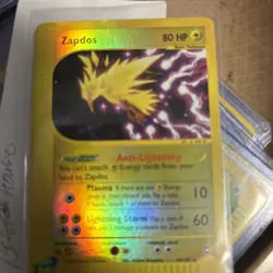 2002 Pokemon ZAPDOS Aquapolis Set HOLO REVERSE RARE Card 44/147 - Image 2