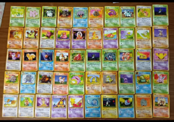 Pokemon Card Game Japanese Lot Set 100 Old Back Vintage 1996 Free Shipping - Image 1