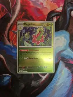 MEGANIUM - 10/132 Mega Evolution NM - Reverse Holo Rare - Pokemon TCG Card - Image 3