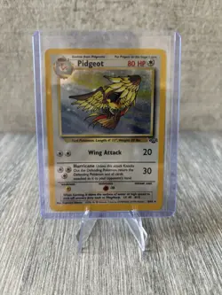 Pokemon TCG Pidgeot Holo Card 8/64 Jungle WOTC - Image 1