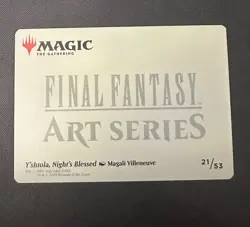 Y’shtola, Nights Blessed Art Card #21 Gold Signature X1 NM - Image 2