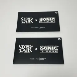 Sonic Secret Lair Friends And Foes Rainbow Foil Magic The Gathering New Sealed - Image 5