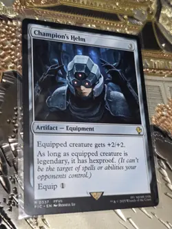 Champion's Helm R Commander: FINAL FANTASY 337 NM - Image 1