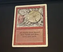 MTG Wheel of Fortune 3ED Revised Moderate-Heavily Played Magic the Gathering - Image 1