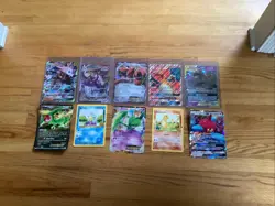 Lot Of 10 Jumbo Pokemon Cards - Image 1