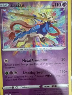 2020 SWSH Zacian PSA 10 Sword & Shield #082/185 Vivid Voltage Pokemon Card #082 - Image 2