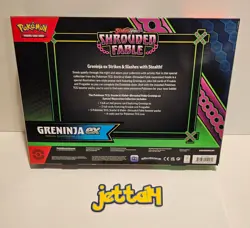 Pokemon Greninja Ex Special Illustration Box - Shrouded Fable SV6.5 NEW/SEALED! - Image 4