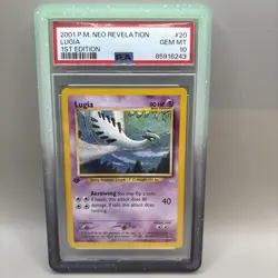 2001 Pokemon Neo Revelation 1st Edition Lugia 20/64 PSA 10 Low POP-With Guard 🔥 - Image 1