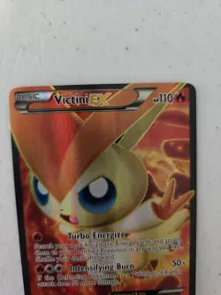Victini EX 131/135 Plasma Storm Pokemon TCG Card Full Art - Image 4