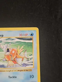 Pokemon TCG Magikarp Base Set Unlimited Uncommon Card 35/102 WOTC LP - Image 3