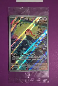Scream Tail Scarlet & Violet Black Star Pokemon Center Stamped Promo SEALED - Image 1