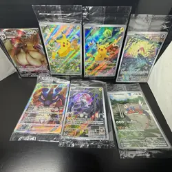 Pokemon TCG Seven (7) Sealed Promo Lot: Scarlet & Violet/SWSH Promos - Image 1
