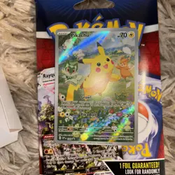 Pokemon Paldea Adventure Chest Pikachu SVP 088 Black Star Promo Box Fresh - Image 1