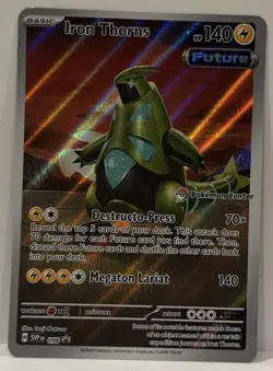 Iron Thorns Pokemon (2024) Pokemon Center Stamped Promo 098 Near Mint - Image 1
