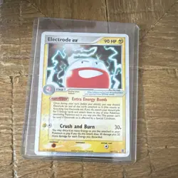 The Pokemon Company Electrode ex 107/112 FireRed & LeafGreen Holo Rare EX 90HP - Image 1