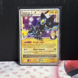 Pokemon TCG Luxray GL LV.X Rare Holo 109/111 Celebrations: Classic Collection - Image 1