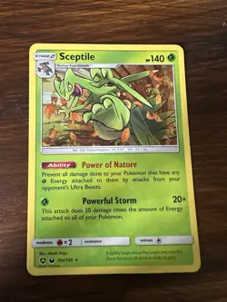 Sceptile Holo Rare Pokemon TCG Celestial Storm 10a/168 LP - Image 1