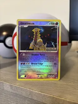 Pokemon TCG Giratina 4/146 Legends Awakened Platinum Stamped Reverse Holo MP/HP - Image 1
