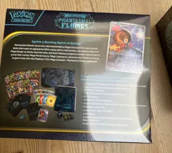 Phantasmal Flames Pokemon Center ETB - Pokemon TCG - Sealed FAST 📦🔥 - Image 3